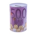 thumbnail image 1 of Square Piggy Bank Logbook Series Tin Plate Box Money Saving Pot Coin Box Gift Home Decoration Money Box Savings Coin Banknote Have Educational Significance ,Long Lasting, 1 of 6