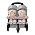 thumbnail image 3 of Personalized Twin Baby Girls Christmas Ornament 2024 - Ornaments by Elves, 3 of 10