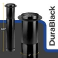thumbnail image 3 of DuraVent DuraBlack Telescoping Adjustable Finishing Stove Pipe, 6 Inch, 3 of 8