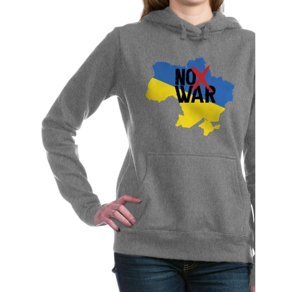 CafePress - Ukraine No War Sweatshirt - Pullover Hoodie, Classic & Comfortable Hooded Sweatshirt