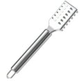 thumbnail image 3 of Tssuoun Skin Scraper Tool Stainless Kitchen Gadgets Hanging Round Pipe Fish Restaurant Accessory Scale Remover Household, 3 of 6