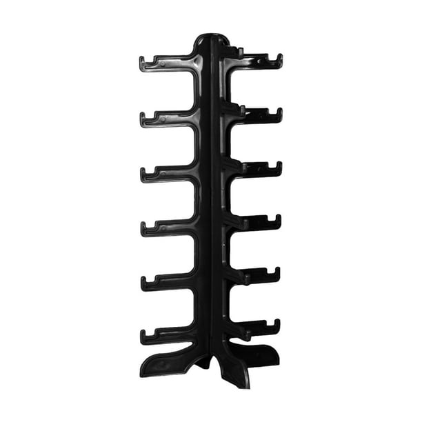 Organizador de gafas de sol, soporte para 6 pares de gafas, para tienda Negro