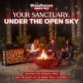 thumbnail image 3 of Woodhaven Firewood Log Rack, 3 of 4