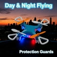 thumbnail image 4 of Mini Drone - Ultra-Compact All-Ages Mini Drone with Easy Stunt Flights,360°Tricks,LED Light Effects,Altitude Hold,Propeller Protection,Beginner-Friendly Portable Hover Drone for Indoor Outdoor Flying, 4 of 8