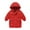 Wine Red, variant on Godderr 1-8Y Kids Baby Boys Girls Winter DownCoats Toddler Hooded Puffer Jacket Windproof Warm Coats Medium-Length Knee-Length Jacket Outerwear
