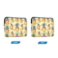 thumbnail image 7 of FORMRS 13-13.3 inch Laptop Sleeve Case Soft Carrying Quilted Computer Bag Cover, Pineapple Love, 7 of 7