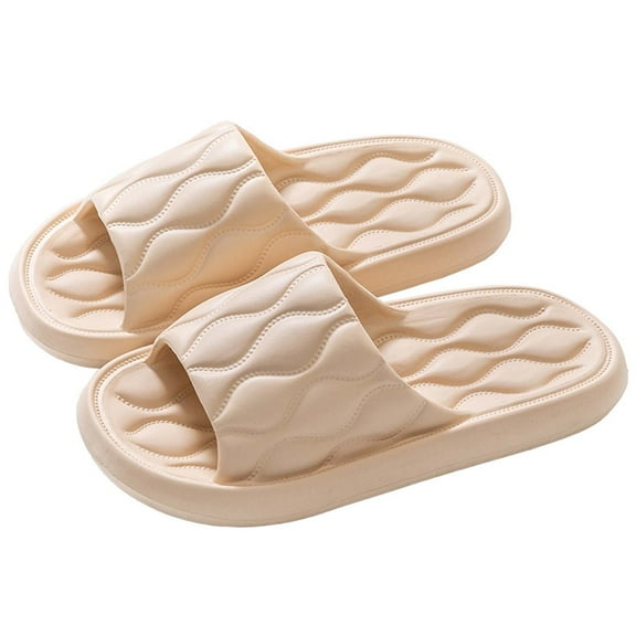 ShiShine Quick-Drying Shower Slippers for Men and Women, Lightweight Anti-Slip Bathroom Sandals with Drain Holes