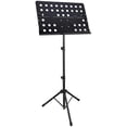 thumbnail image 2 of Audio2000'S S4382B Portable Folding Steel Sheet Music Stand with Carrying Bag-Black$$Music, 2 of 5