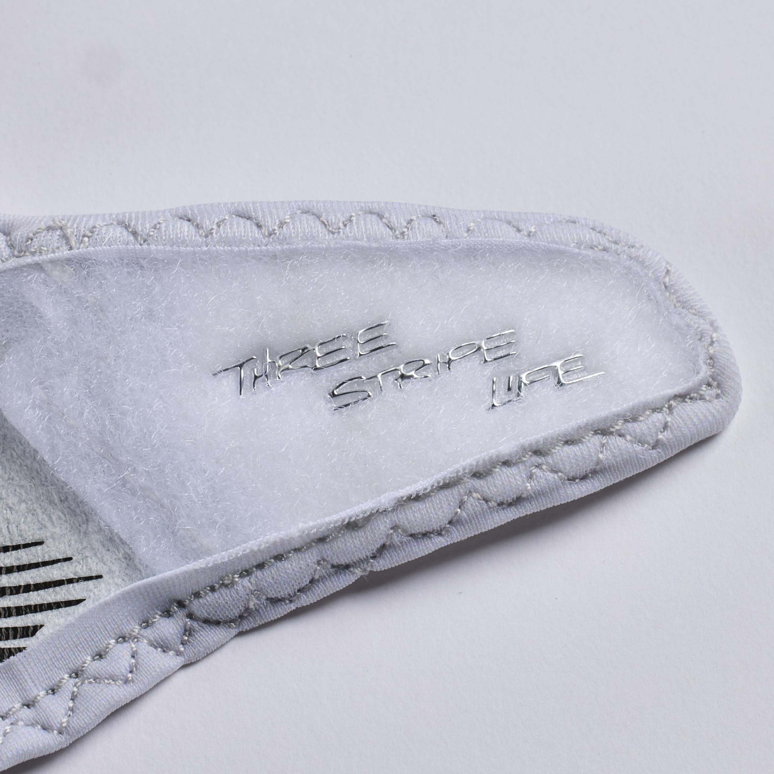 adidas Adult adizero 12 Big Mood Football Gloves (White/Silver, S)