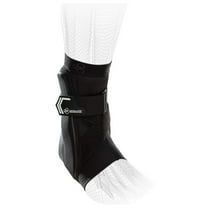 Performance Bionic Ankle Support Brace: Left Foot, Black, Large