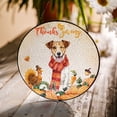 thumbnail image 3 of Happy Thanksgiving Jack Russell Terrier with Turkey Pumpkins Autumn Vibes Stained Glass Suncatcher Parson Jack Dog Lover Window Hanging Sign Decor - 12018, 3 of 5
