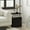 Americano, Chrome, variant on Furinno JAYA Utility Design End Table, Americano, Stainless Steel Tubes