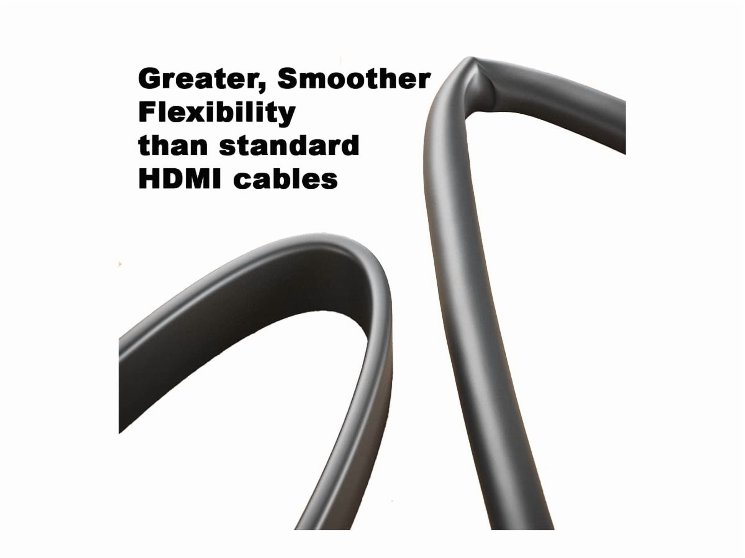 4XEM 6FT Flat HDMI M/M Cable