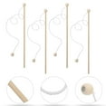 thumbnail image 4 of 4 Pcs Wooden Magnetic Fishing Poles Magnet Poles Fishing Rod for Wooden Magnetic Fishing Game for Kindergarten Preschool Girl Boy, 4 of 10