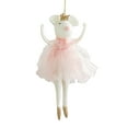 thumbnail image 2 of Dserhfy Ballet Mouse Doll Christmas Ornament Plush Ballet Dancer Hanging Pendant for Xmas Tree Holiday Party Decor, 2 of 8