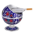 thumbnail image 2 of Round Ashtray,Portable Mini Ashtray Metal Ashtray Ashtray Ball Unbeatable Value, 2 of 5