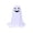 Blue, variant on Halloween Decorations Spooky Ghost | Indoor Spooky Ghost LED Lights Tabletop Decor DIY Assembly Sturdy Fabric Ghost Mantel Decor Blue
