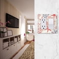 thumbnail image 5 of Yayeee Rocker Switch Wall Plate 1-Gang 4.6"x2.9" Home Decorative Outlet Cover, Starfish Seashell, 5 of 6
