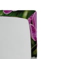 thumbnail image 2 of Ambesonne Spa Fitted Sheet, Black Stones, Full Size, Fuchsia Black and Green, 2 of 2