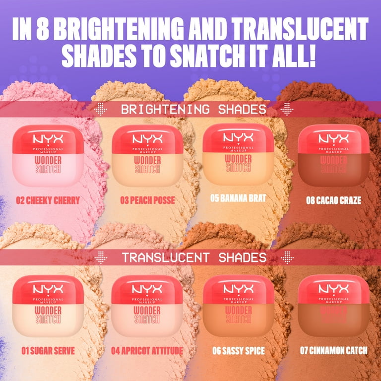 NYX Professional Makeup Wonder Snatch Translucent Setting Powder