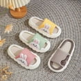 thumbnail image 5 of Zecgelong Girls Slide Slippers For Home Indoor Outdoor Soft Breathable Linen Shoes With Sole Comfortable Casual Daily Wear Non- Slippers for Girls Size 8-9 Years, 5 of 5