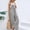 Gray, variant on Women's Plus Size Rompers and Jumpsuits Summer Casual Sleeveless with Pockets Solid