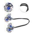 thumbnail image 3 of Unique Bargains 1 Pc Ginkgo Leaf Hair Clips for Home Black, 3 of 5