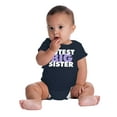 thumbnail image 4 of Cutest Big Sister Sibling Family Bodysuit Jumper Girls Infant Baby Brisco Brands 12M, 4 of 6