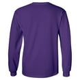 thumbnail image 4 of Straight Outta Baltimore Long Sleeve T-Shirt - 2X-Large - Purple, 4 of 6