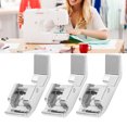 thumbnail image 4 of Stainless Steel Presser Foot, High Hardness Single Sided Zip Zipper Presser Foot High Accuracy 10pcs Simple Operation  For Home, 4 of 8