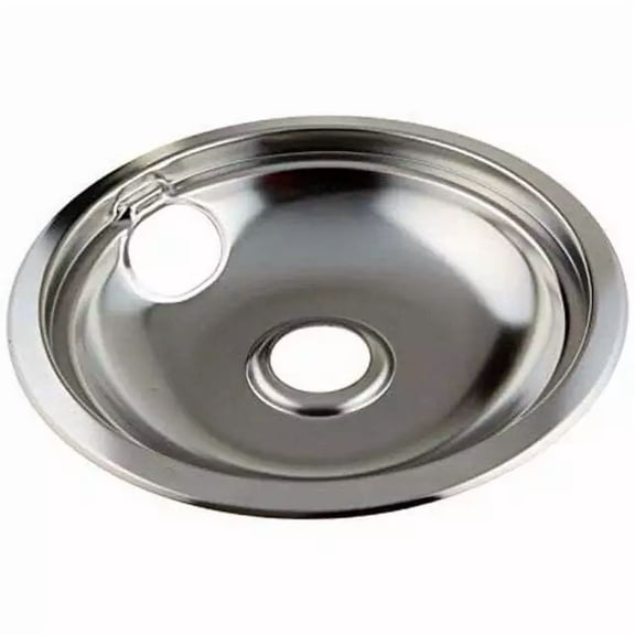 14200209, 14203427, 14205045, 14205549, 14210002 Range Drip Pan 6" Chrome