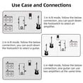 thumbnail image 6 of M-VAVE True Bypass ABY Line Selector Effect Pedal for Guitar Bass AB Switch Channel Box, 6 of 7