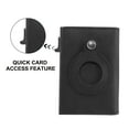 thumbnail image 2 of Leather Wallet With Protective Case for Airtags Multifunctional Buckle Card Bag Compatible With AirTag Sleeve for Men, 2 of 9