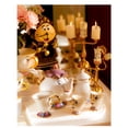 thumbnail image 2 of Nueva recomendación Disney La Bella y la Bestia Tetera Reloj de mesa de la Sra. Din Don Candelabro Lumiere Taza de la Sra. Potts Mup, 2 of 5