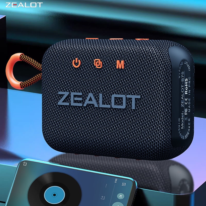 ZEALOT S75, Portable Bluetooth Speaker Powerful Crystal Clear