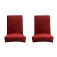 thumbnail image 1 of Moyic 2 piezas funda para silla de oficina funda protectora antiarrugas estilo Simple las cuatro estaciones funda elástica Multicolor para Hotel Decoración del hogar rojo Moyic HA012481-05, 1 of 6