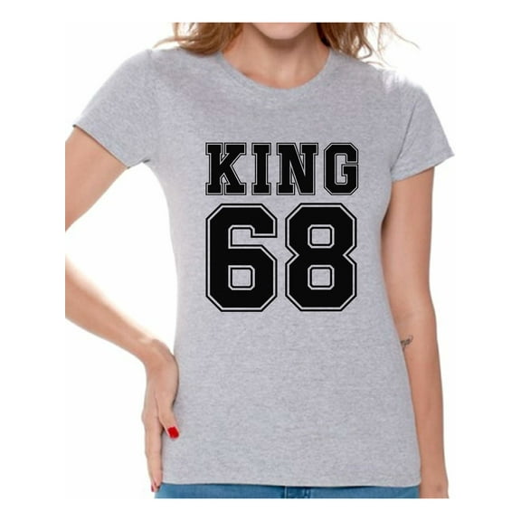 Awkward Styles Women's Martin Luther King Graphic T-shirt Tops King 1968 Shirt
