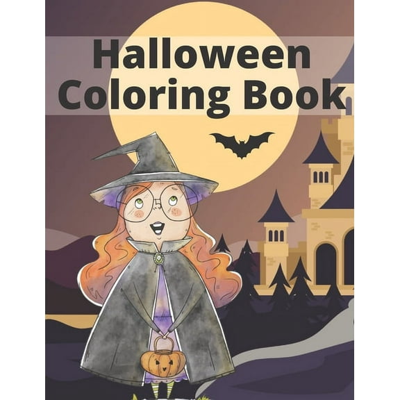 Halloween Coloring Book: To Draw For Kids Boys And Girls Funny (Paperback)