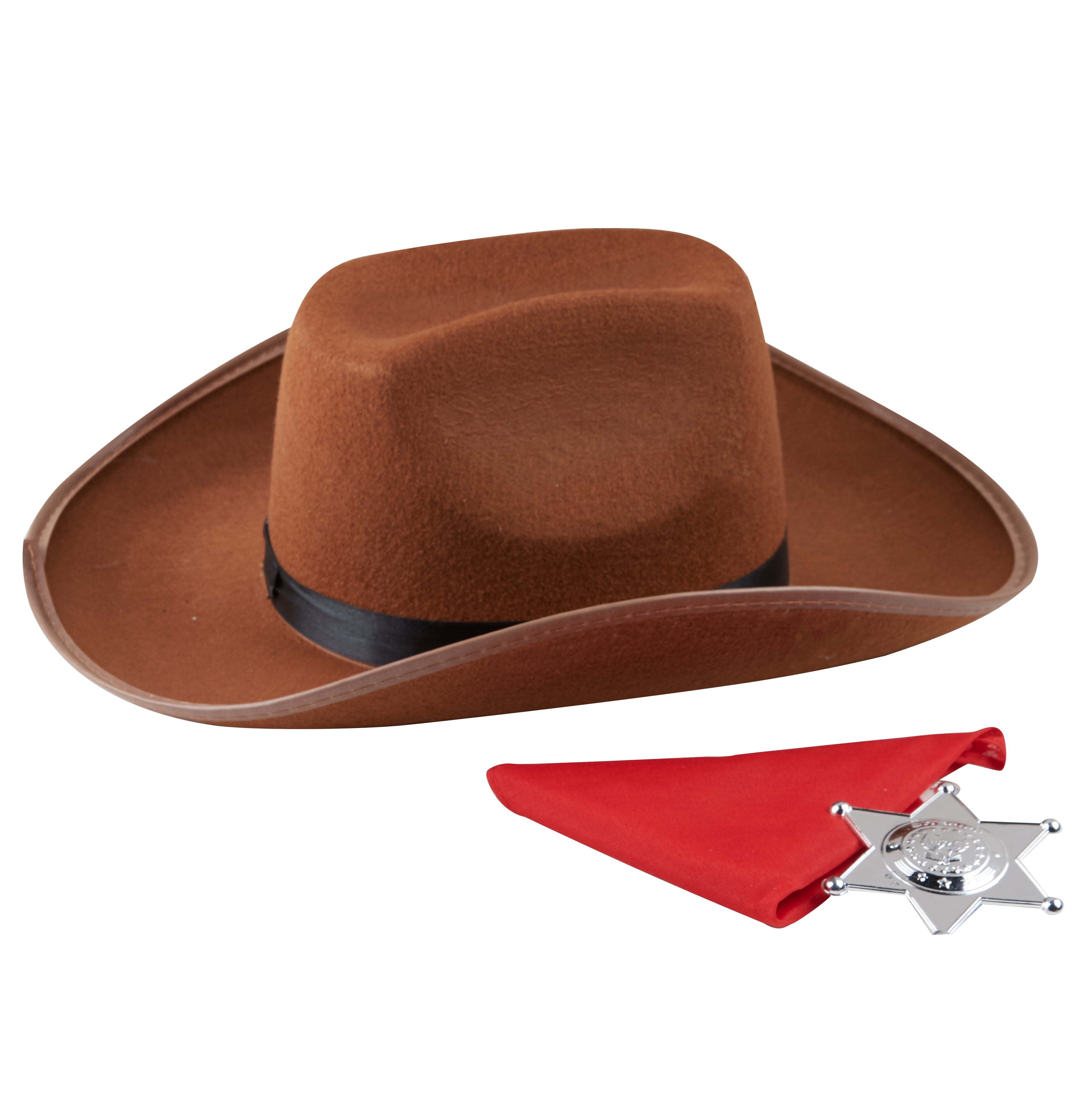 Way To Celebrate Halloween Male Kids Brown Cowboy Costume Accessory for Ages 3+
