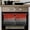 Black Red, variant on Orange Gray 1 Pack Kitchen Towel, Water Absorbent Dish Towel, Farmhouse Retro Gradient Wooden Grain Decorative Hand Towels - Quick Drying Cloth for Cooking Baking, 18x28 Inch