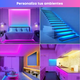 thumbnail image 2 of Tira de luz led Flex 5M 12V neon tiras luces colores RGB para TV Cuarto rosa, 2 of 5