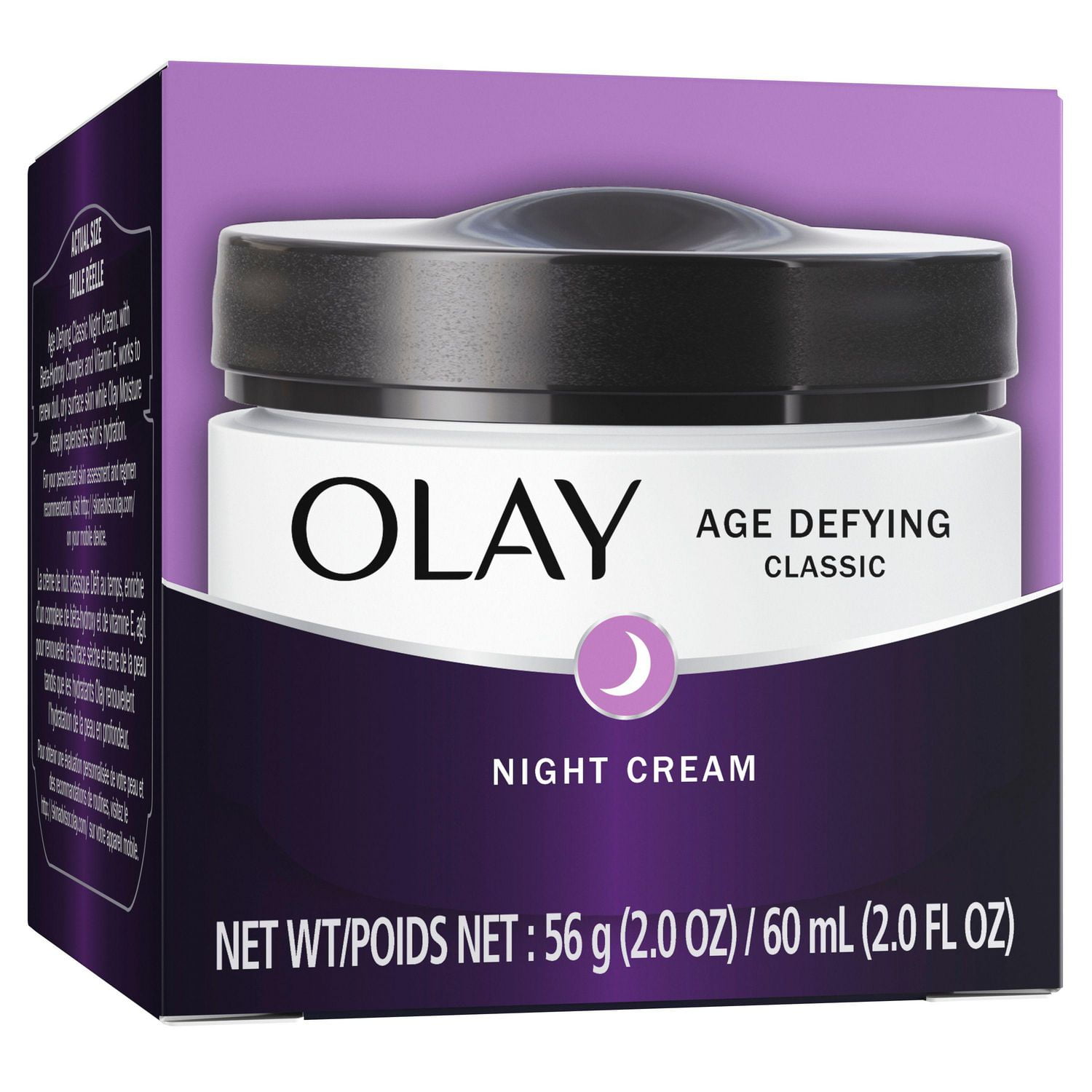 Olay Age Defying Classic Night Cream, Face Moisturizer, 56G