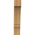 thumbnail image 2 of 6"W x 20"D x 32"H Balboa Rough Sawn Knee Brace, Western Red Cedar, 2 of 4