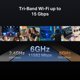 thumbnail image 5 of Router WiFi 7 TP-Link Archer BE700 de triple banda, 15 Gbps, 8 transmisiones, 5 of 6