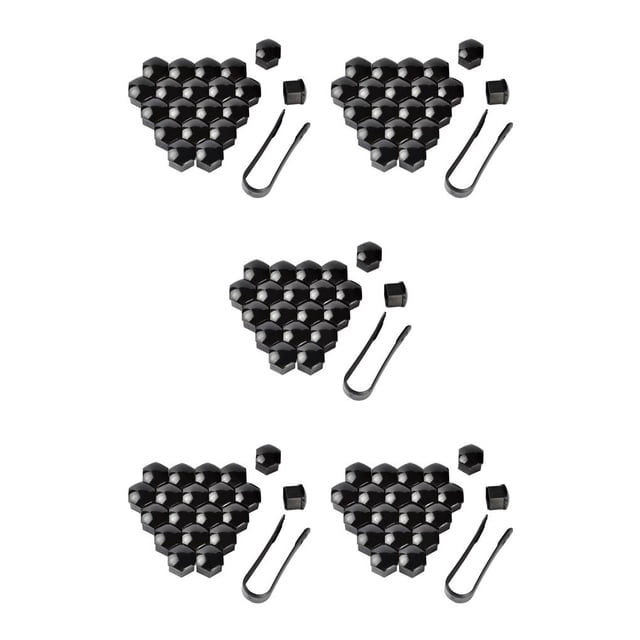 Kenally Paquete de 20 tapas de tuercas de rueda de coche, cubierta de cabeza de tornillo de cubo de coche universal, llantas de neumático de Type7 NO7