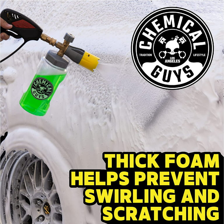 Chemical Guys CWS64PMSK Big Mouth Pressure Washer Starter Kit - Tough  Mudder Foaming, Heavy Duty Wash Soap, 64 fl oz + Big Mouth Foam Cannon &  Snubby