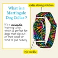 thumbnail image 4 of Country Brook Petz - Tie Dye Stripes Martingale Dog Collar with 14 Uniqe Designs for Any Style, 4 of 6