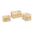 thumbnail image 1 of Claremont Bamboo Three Basket Set - Natural, 1 of 1