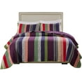 thumbnail image 4 of Global Trends Miranda 100% Cotton Multicolor Reversible Quilt Set, 2-Piece Twin/Twin XL, 4 of 6