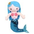 thumbnail image 1 of BRIGHTFUFU Juguete De Sirena De Peluche para Niñas Pequeñas Lindo Animal De Peluche Ideal para La Hora De La Siesta Dormir Viajar Hora De Jugar Regalo De Cumpleaños 30 Cm Azul, 1 of 7
